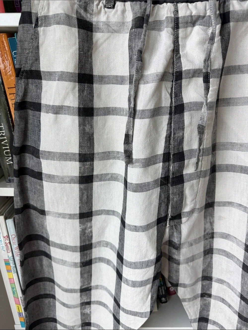 Vivienne Westwood linen pants for men